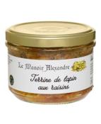 Terrine de lapin aux raisins 100g